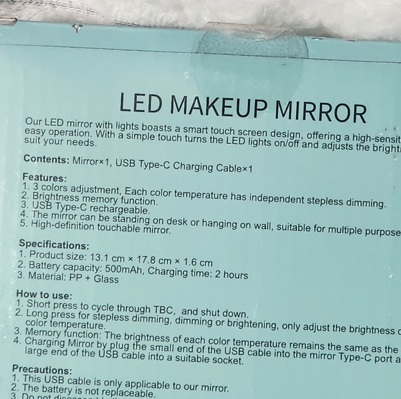 LED Makeup Mirror - Picture 11 of 11
